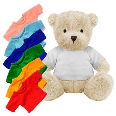 Branded Promotional PRINTED PROMOTIONAL SOFT TOY JAMES III TEDDY BEAR with Colour Tee Shirt Soft Toy From Concept Incentives.