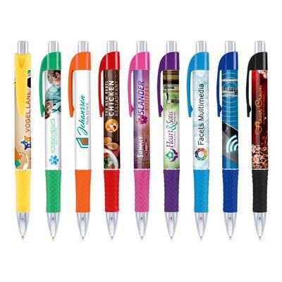 Branded Promotional LEBEAU GRANDE EASY-GRIP BALL PEN Pen From Concept Incentives.