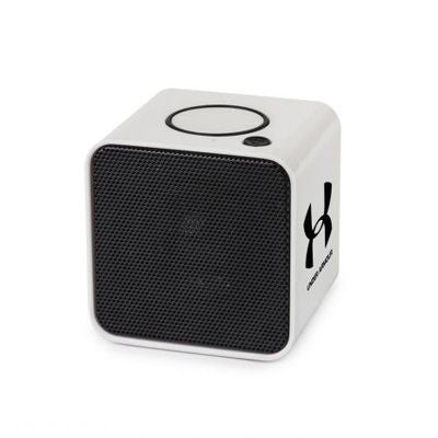 Branded Promotional CUBE SPEAKER Speakers From Concept Incentives.