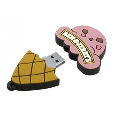 Branded Promotional CUSTOM SHAPE USB FLASH DRIVE MEMORY STICK Charger From Concept Incentives.