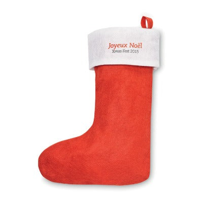 Branded Promotional CHRISTMAS STOCKING from Concept Incentives