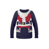 Branded Promotional Christmas Sweater in Blue from Concept Incentives