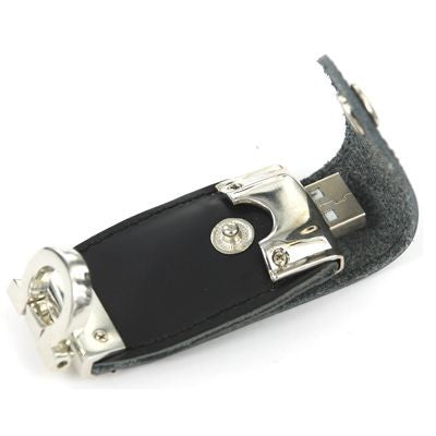 Branded Promotional MILAN LEATHER USB STICK Memory Stick USB From Concept Incentives.