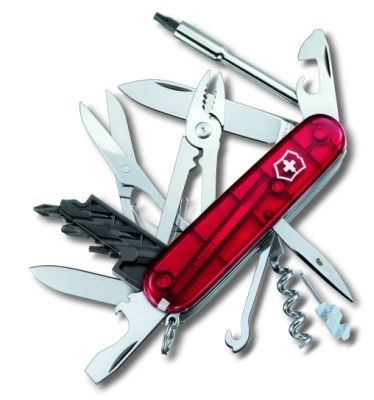 Branded Promotional VICTORINOX CYBER TOOL 34 SWISS ARMY KNIFE Knife From Concept Incentives.