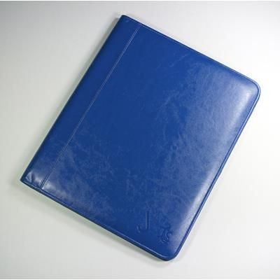 Branded Promotional DARWIN PU A4 NON ZIP FOLDER Conference Folder From Concept Incentives.