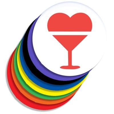 Branded Promotional RECYCLED DELUXE CIRCLE COASTER Coaster From Concept Incentives.