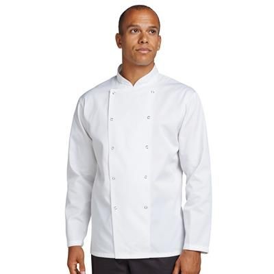 Branded Promotional DENNYS BUDGET AFD CHEF JACKET Jacket From Concept Incentives.