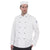 Branded Promotional DENNYS LIGHTWEIGHT LONG SLEEVE CHEF JACKET in White Jacket From Concept Incentives.