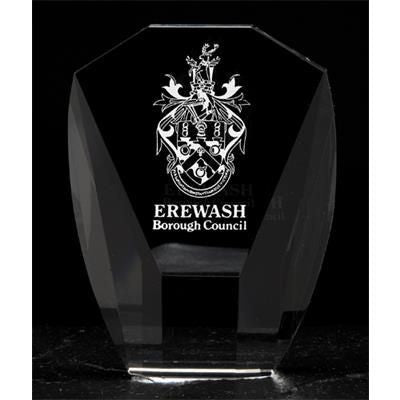 Branded Promotional OPTICAL CRYSTAL TROPHY AWARD Award From Concept Incentives.