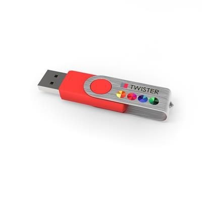 Branded Promotional USB TWISTER Memory Stick USB From Concept Incentives.