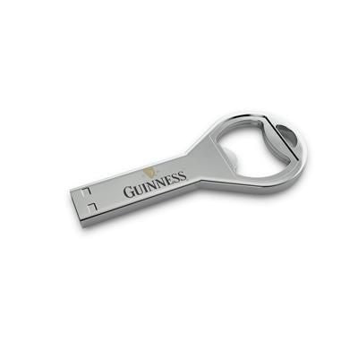 Branded Promotional USB FLASH DRIVE BOTTLE OPENER 2-IN-1 Memory Stick USB From Concept Incentives.