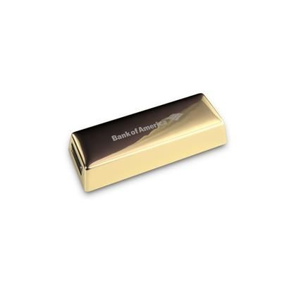 Branded Promotional BULLION GOLD BAR USB Memory Stick USB From Concept Incentives.