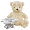 Branded Promotional PRINTED PROMOTIONAL SOFT TOY JAMES III TEDDY BEAR with Dressing Gown Soft Toy From Concept Incentives.