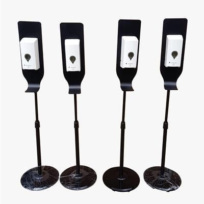 Branded Promotional AUTOMATIC SANITISER DISPENSER with Stand Soap From Concept Incentives.