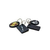 Branded Promotional RECYCLED DELUXE KEYRING RECTANGULAR Keyring From Concept Incentives.