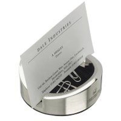 Branded Promotional DALLAS DESK BUSINESS CARD HOLDER Business Card Holder From Concept Incentives.