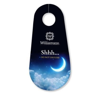 Branded Promotional DOOR HANGER Door Hanger Sign From Concept Incentives.