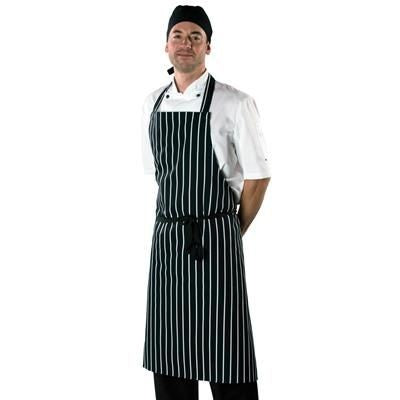 Branded Promotional DENNYS COTTON STRIPE BUTCHERS APRON Apron From Concept Incentives.