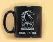 Branded Promotional DURHAM CERAMIC POTTERY MUG Mug From Concept Incentives.