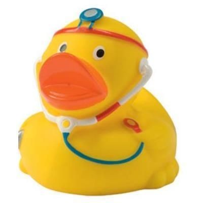 Branded Promotional DOCTOR RUBBER DUCK Duck Plastic From Concept Incentives.