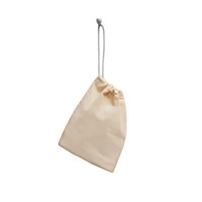 Branded Promotional DRAKE COTTON DRAWSTRING POUCH Bag From Concept Incentives.