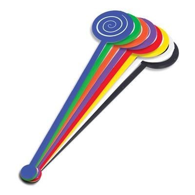 Branded Promotional RECYCLED CIRCLE DRINK STIRRER OR COCKTAIL STICK OR SWIZZLE STICK Cocktail Stirrer From Concept Incentives.