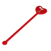Branded Promotional RECYCLED HEART DRINK STIRRER OR COCKTAIL STICK OR SWIZZLE STICK Cocktail Stirrer From Concept Incentives.