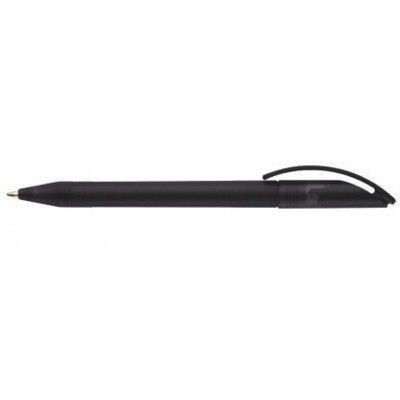 Branded Promotional PRODIR TWIST ACTION BALL PEN in Anthracite Grey Frosted Finish Pen From Concept Incentives.