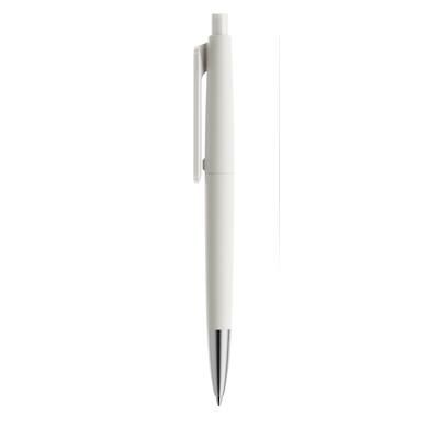 Branded Promotional PRODIR PUSH BUTTON BALL PEN in Matt Finish with Satin Metal Nose Cone Pen From Concept Incentives.