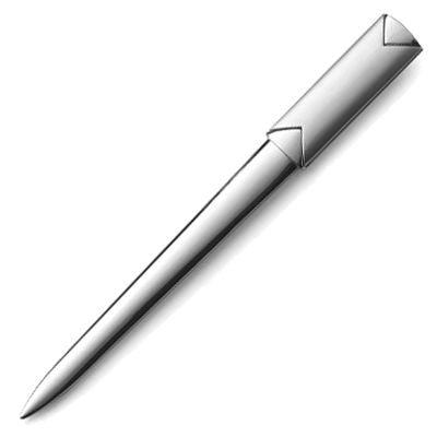 Branded Promotional ARROWS METAL LETTER OPENER in Silver Letter Opener From Concept Incentives.