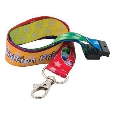 Branded Promotional 10MM DYE SUBLIMATION PRINT LANYARD Lanyard From Concept Incentives.