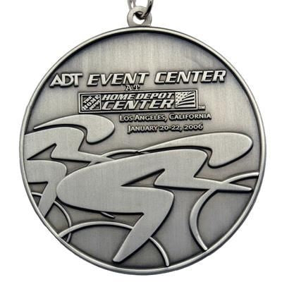 Branded Promotional DIE STAMPED & PLATED MEDAL Medal From Concept Incentives.