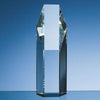 Branded Promotional 19CM OPTICAL CRYSTAL GLASS HEXAGON AWARD Award From Concept Incentives.