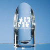 Branded Promotional 14CM OPTICAL CRYSTAL GLASS CYLINDER AWARD Award From Concept Incentives.