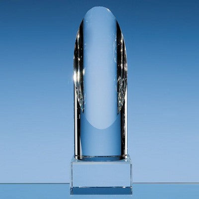 Branded Promotional OPTICAL CRYSTAL GLASS CYLINDER AWARD Award From Concept Incentives.