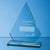 Branded Promotional 19CM JADE GLASS PEAK AWARD Award From Concept Incentives.
