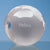 Branded Promotional 7CM CLEAR TRANSPARENT GLASS OCEAN GLOBE Globe From Concept Incentives.