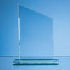 Branded Promotional 25CM JADE GLASS SLOPE AWARD Award From Concept Incentives.