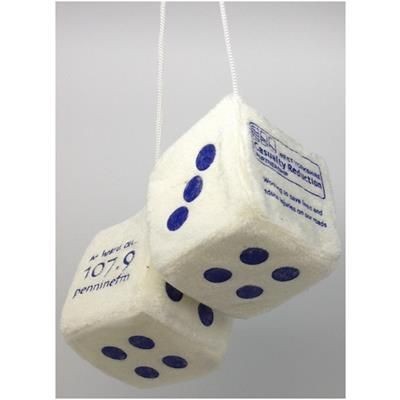 Branded Promotional FURRY DICE Dice Cube From Concept Incentives.