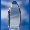 Branded Promotional BLUE TIP GLASS AWARD TROPHY Award From Concept Incentives.