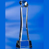 Branded Promotional DIAMOND PILLAR GLASS AWARD TROPHY Award From Concept Incentives.