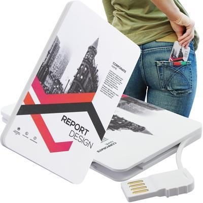 Branded Promotional PORTABLE CORDLESS CHARGER CREDIT CARD Charger From Concept Incentives.
