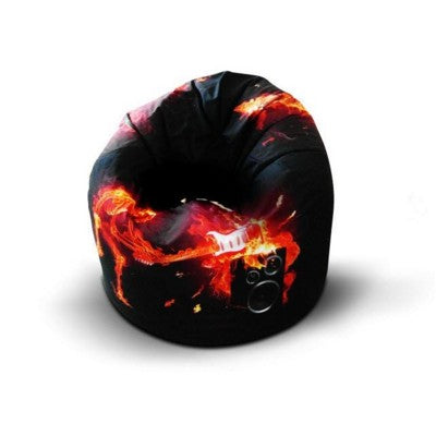 Branded Promotional MEDIUM BEAN BAG Chair From Concept Incentives.