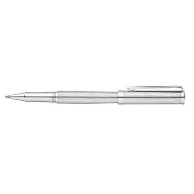 Branded Promotional SHEAFFER INTENSITY DEEP ETCHED SILVER CHROME ROLLERBALL PEN Pen From Concept Incentives.