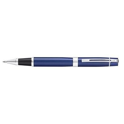 Branded Promotional SHEAFFER 300 BLUE LACQUER ROLLERBALL PEN Pen From Concept Incentives.