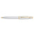 Branded Promotional SHEAFFER 100 SILVER CHROME BALL PEN Pen From Concept Incentives.