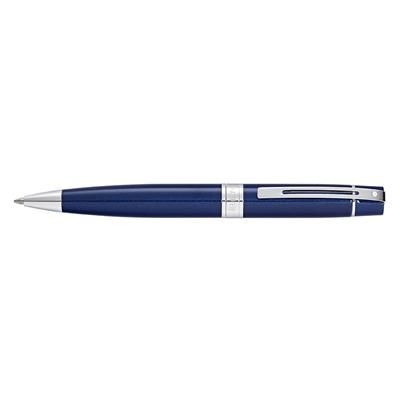 Branded Promotional SHEAFFER 300 BLUE LACQUER BALL PEN Pen From Concept Incentives.