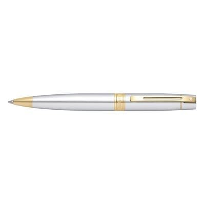 Branded Promotional SHEAFFER 300 SILVER CHROME BALL PEN Pen From Concept Incentives.