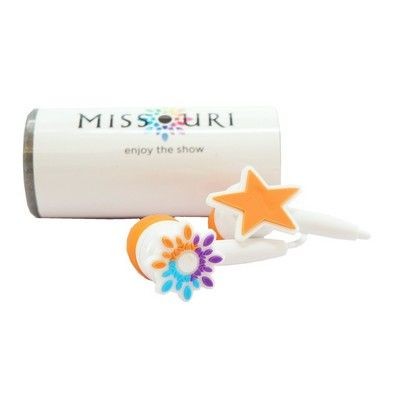 Branded Promotional PVC TUBE PACKED EARBUDS Earphones From Concept Incentives.