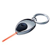 Branded Promotional FIREFLY METAL KEYRING TORCH LIGHT in Silver Torch From Concept Incentives.